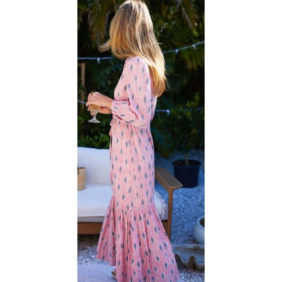 Emerson Fry India Collection Frances Dress Alice Organic Cotton-sz XS - Picture 4 of 16